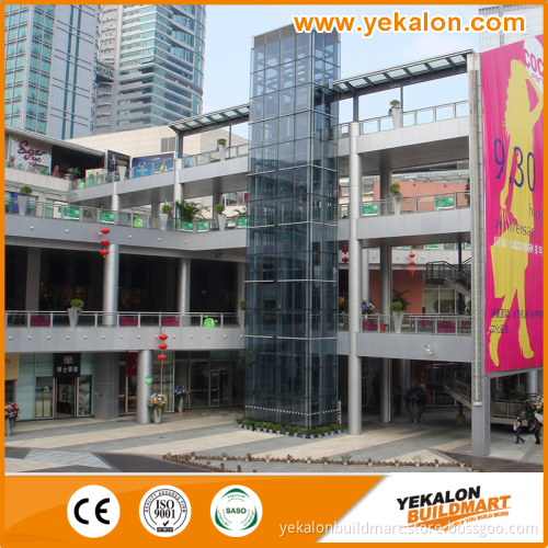 Yekalon New Design Elevator Shaft Hoist-way Curtain Wall